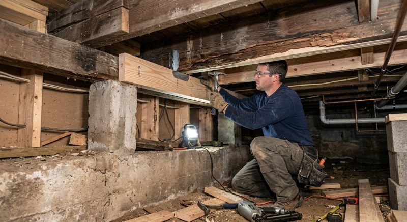 Broken Truss Repair in Conroe, TX