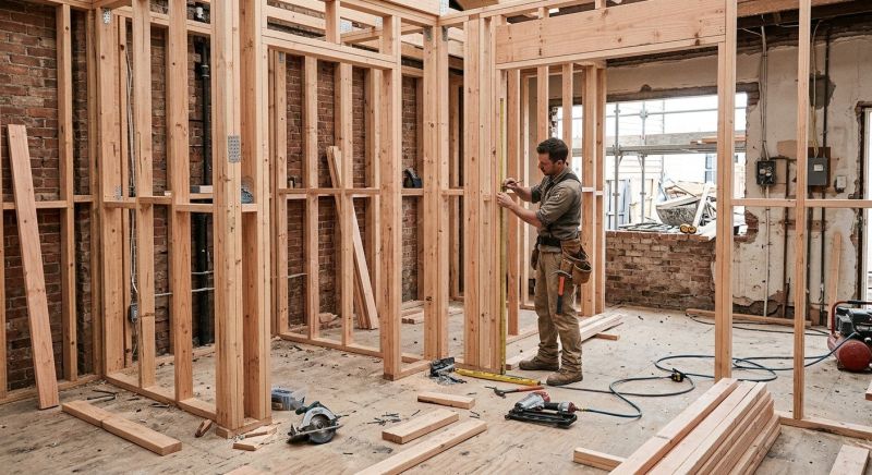 Structure Framing in Kansas City, KS